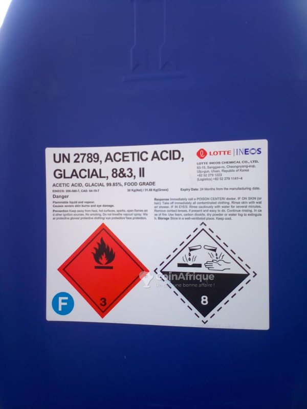 ACIDE ACÉTIQUE 30 KG