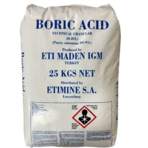 ACIDE BORIQUE 25 KG
