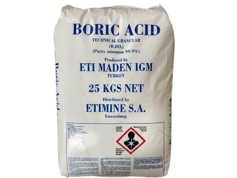ACIDE BORIQUE 25 KG